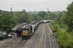 CSXT 2548 Leads L063 in Dover NH